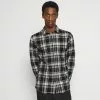 Selected Homme SLHSLIMTRENT SHIRT CHECK - Chemise - Black