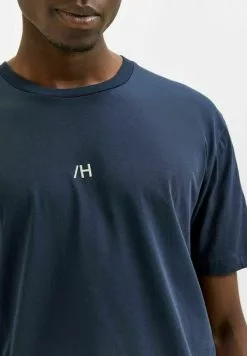 Selected Homme KURZE ÄRMEL - T-shirt Basique - Dark Sapphire -Selected Homme Soldes Boutique efa9e1be5c5046158f6966a534d89966