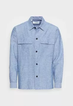 Selected Homme BERLIN OVERSHIRT - Chemise - Medium Blue Denim -Selected Homme Soldes Boutique f06cad75e0054afeb9f479160250584a