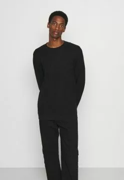 Selected Homme SLHMASEI CREW NECK - Pullover - Black -Selected Homme Soldes Boutique f0a03f36370f42e7bcbca562bee99eca