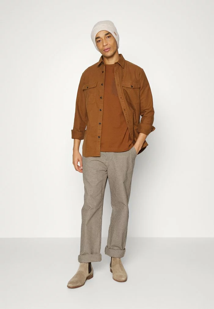 Selected Homme SLHNALE ONECK TEE - T-shirt Imprimé - Emperador 2 Selected Homme SLHNALE ONECK TEE - T-shirt Imprimé - Emperador – Image 2