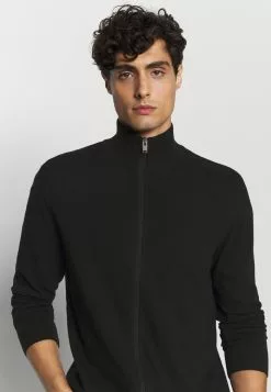 Selected Homme SLHBERG FULL ZIP CARDIGAN - Gilet - Black 9 Selected Homme SLHBERG FULL ZIP CARDIGAN - Gilet - Black -Selected Homme Soldes Boutique f38ef5cbaef2448b9b1fe4cf20a97da8