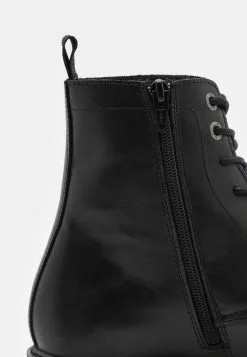 Selected Homme SLHTIM LACE-UP BOOT - Bottines à Lacets - Black -Selected Homme Soldes Boutique f3fbd9ac54284cc2894c3c8ac80c5260