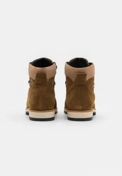 Selected Homme SLHAUGUST HIKING BOOT - Bottines à Lacets - Tobacco Brown -Selected Homme Soldes Boutique f40da5e09c4848c8adda7f509b694956