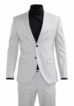Selected Homme SHDNEWONE MYLOLOGAN SLIM FIT - Costume - Light Grey Melange -Selected Homme Soldes Boutique f536d12c52944da1ae4528b57b321ed0