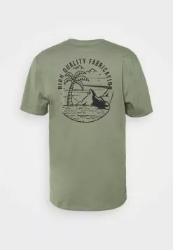 Selected Homme SLHRELAXEDMILO ONECK TEE - T-shirt Imprimé - Sea Spray/back -Selected Homme Soldes Boutique f629f58aa1514ea786cff82f08c72dd7