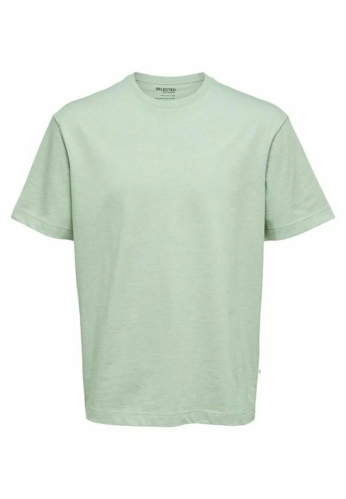 Selected Homme T-shirt Basique - Desert Sage 3 Selected Homme T-shirt Basique - Desert Sage – Image 3
