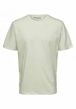Selected Homme T-shirt Imprimé - Egret -Selected Homme Soldes Boutique f65a8da1fd3e473291a835d4cd887a28