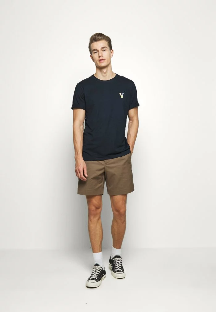 Selected Homme SLHFRESNO - T-shirt Basique - Sky Captain 2 Selected Homme SLHFRESNO - T-shirt Basique - Sky Captain – Image 2