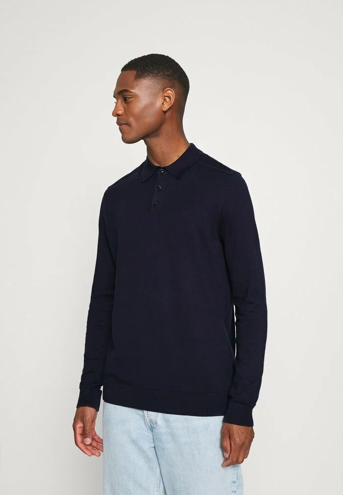 Selected Homme SLHBERG - Polo - Navy Blazer 3 Selected Homme SLHBERG - Polo - Navy Blazer – Image 3