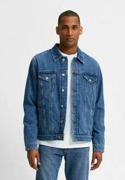 Selected Homme KLASSISCH - Veste En Jean - Medium Blue Denim