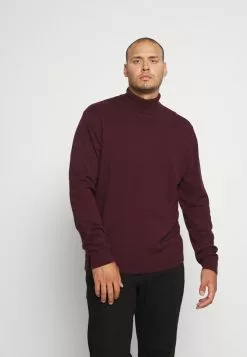 Selected Homme SLHBERG ROLL NECK - Pullover - Wintetasting Melange