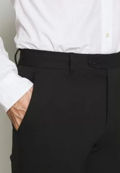 Selected Homme SLHSLIM-CARLO FLEX PANTS - Pantalon Classique - Black -Selected Homme Soldes Boutique f8d0b16a63f64b2b86f50059c6ebeccf