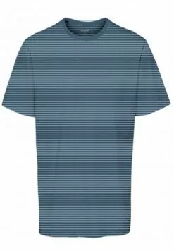Selected Homme SLHNORMAN - T-shirt Imprimé - Bering Sea -Selected Homme Soldes Boutique f8f31acd9fd0428aa62e80423567bb80