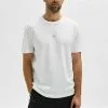 Selected Homme KURZE ÄRMEL - T-shirt Basique - White