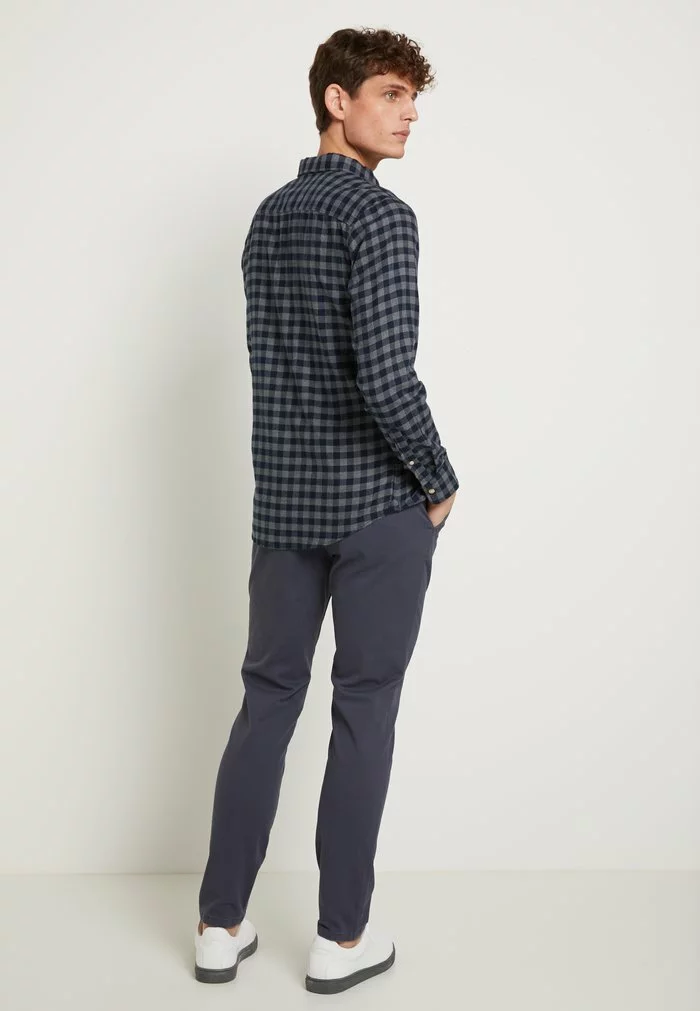 Selected Homme SLHSLIMFLANNEL - Chemise - Dark Blue 3 Selected Homme SLHSLIMFLANNEL - Chemise - Dark Blue – Image 3