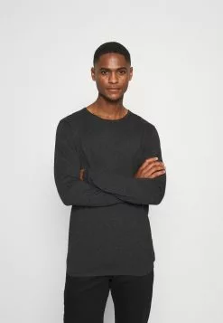 Selected Homme SLHROME LS CREW NECK G NOOS - Pullover - Antracit