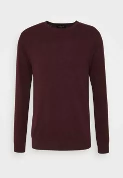 Selected Homme SLHBERG CREW NECK - Pullover - Winetasting Melange -Selected Homme Soldes Boutique fa75316aaa274f2a919649326fa79993