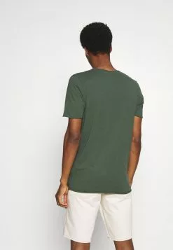 Selected Homme SLHNEWMERCE O NECK TEE 2 PACK - T-shirt Basique - Frost Gray/cilantro Melange -Selected Homme Soldes Boutique faca096631754cc0a5037de4bb543cbc