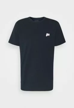 Selected Homme SLHJUDE O NECK TEE - T-shirt Basique - Sky Captain -Selected Homme Soldes Boutique fb09f21171fd4de7869203141588e2d1