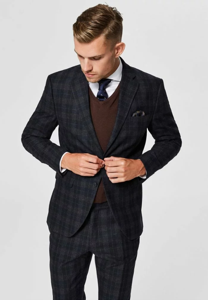 Selected Homme Blazer - Navy Blazer 1 Selected Homme Blazer - Navy Blazer