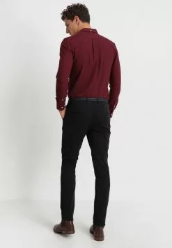 Selected Homme SLHSLIM JAMERSON PANTS - Chino - Black -Selected Homme Soldes Boutique fb4cda59b73d469ea33fd702523a29cc