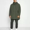 Selected Homme SLHSUST ICONICS FISHTAIL - Parka - Climbing Ivy