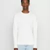 Selected Homme SLHMASEI CREW NECK - Pullover - Egret