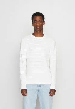 Selected Homme SLHMASEI CREW NECK - Pullover - Egret