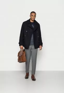 Selected Homme SLHNELSON PEACOAT - Veste Mi-saison - Sky Captain -Selected Homme Soldes Boutique fbfeb46db5174973af4c0261f4fe6748