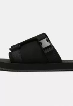 Selected Homme SLHNOLAN SLIDER - Mules - Black -Selected Homme Soldes Boutique fc62c8c0334c49f2b920e4c2a309ebc3