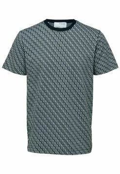 Selected Homme T-shirt Imprimé - Sky Captain -Selected Homme Soldes Boutique fcaabc9345a64ebc80cee190590b88cb