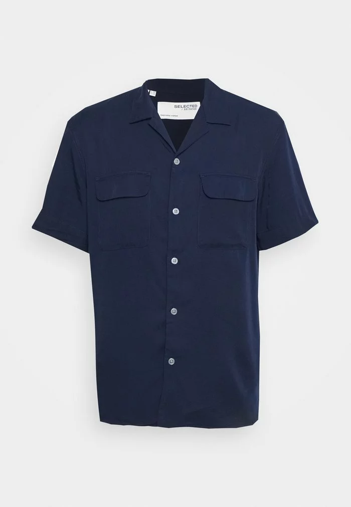 Selected Homme SLHRELAXBILL - Chemise - Peacoat 5 Selected Homme SLHRELAXBILL - Chemise - Peacoat – Image 5