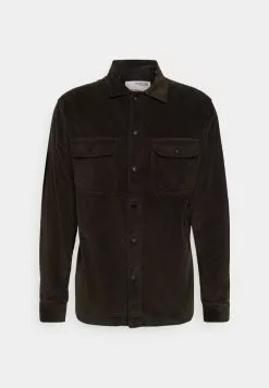 Selected Homme SLHLOOSEDECKER OVERSHIRT - Chemise - Demitasse -Selected Homme Soldes Boutique fde9e9ff68ac43169843a74ac8d84c5e