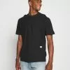 Selected Homme SLHRELAXALBION O NECK TEE - T-shirt Basique - Black