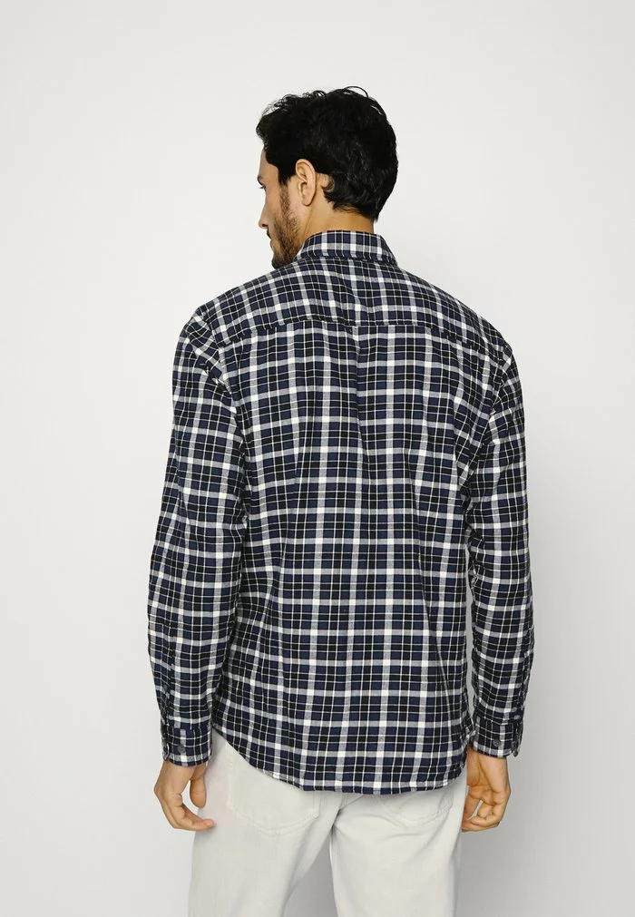 Selected Homme SLHSLIMISAC SHIRT CAMP - Chemise - Dark Blue/white 3 Selected Homme SLHSLIMISAC SHIRT CAMP - Chemise - Dark Blue/white – Image 3