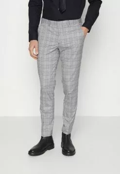 Selected Homme SLHMYLOLOGAN CHECK SUIT - Costume - Grey -Selected Homme Soldes Boutique febb928b4427477f85af196506adc7cc