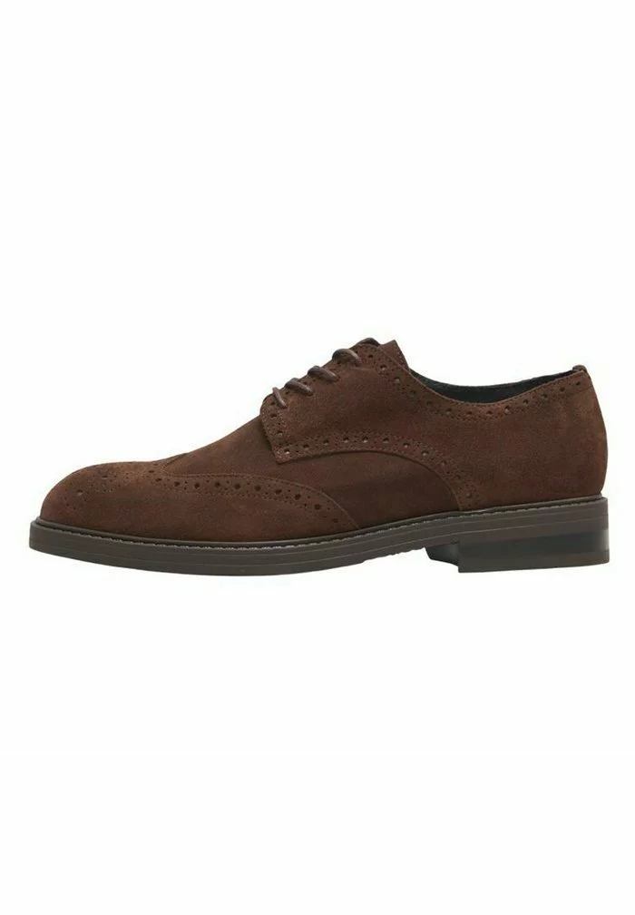 Selected Homme WILDLEDER - Derbies - Chocolate Brown 2 Selected Homme WILDLEDER - Derbies - Chocolate Brown – Image 2