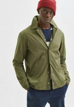 Selected Homme SLHSKYE - Veste Polaire - Winter Moss